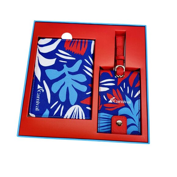 Carnival Cruise Passport Holder & Luggage Tag Set - Picture 3 of 4